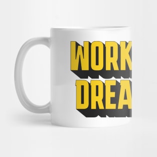 Motivational Fitness Work Hard Dream Big Mug